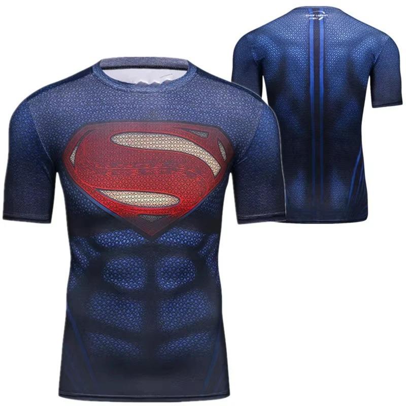 Men'S Summer Fashion Crew Neck Short-Sleeve T-Shirt, Artistic Fashion, Warrior Bear 3D Print,