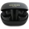 Guess Słuchawki Bluetooth Gutwst88Mctgk  Tws + Stacja Dokująca Czarny/Black Capsule Printed Logo
