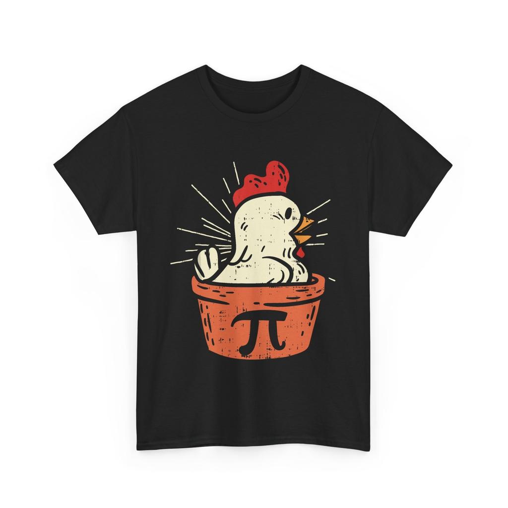 Pi Day T-shirt, Pi Math Lovers Mathematician 3.14 Chicken Pot Funny Shirt
