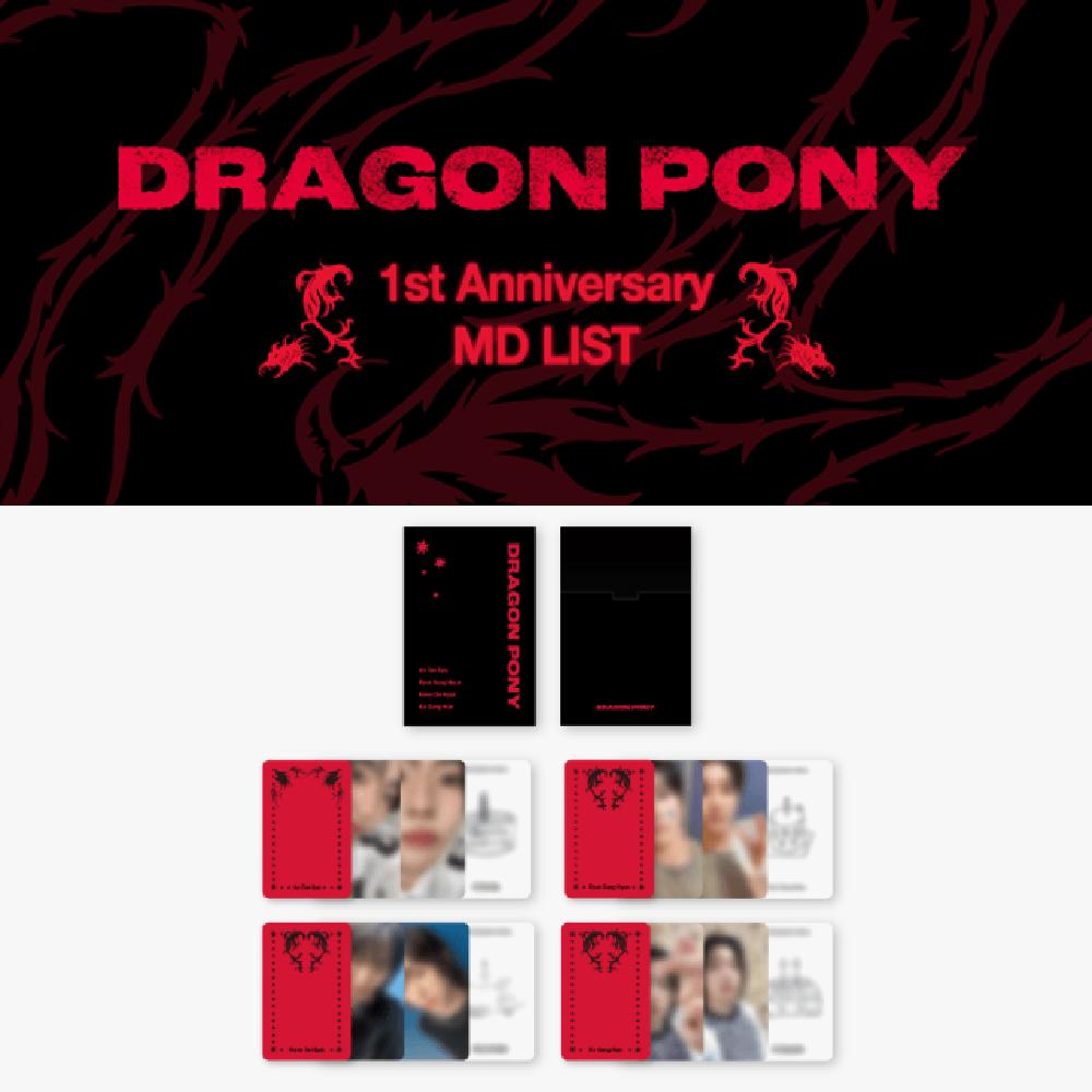 

Предзаказ на набор фотокарточек DRAGON PONY к 1-й годовщине