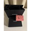 Used CHANEL Trifold Wallet Pink