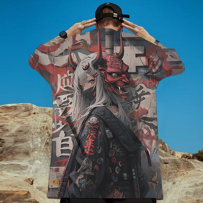 

Мужская футболка с коротким рукавом с красивым принтом для мужчин, уличная одежда унисекс в стиле хип-хоп, свободная футболка большого размера, новые футболки 3XL