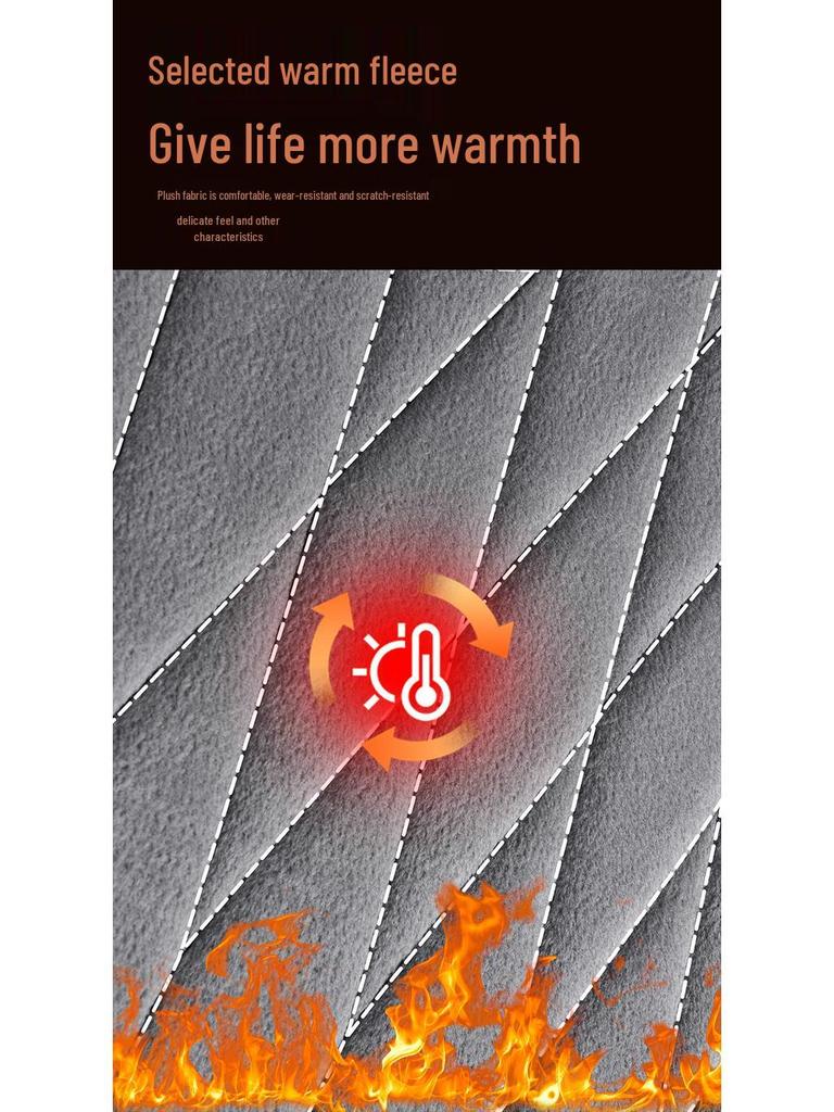 USB Electric Heated Car Seat Cushion - Warm Auto Seat Cover for Autumn/Winter