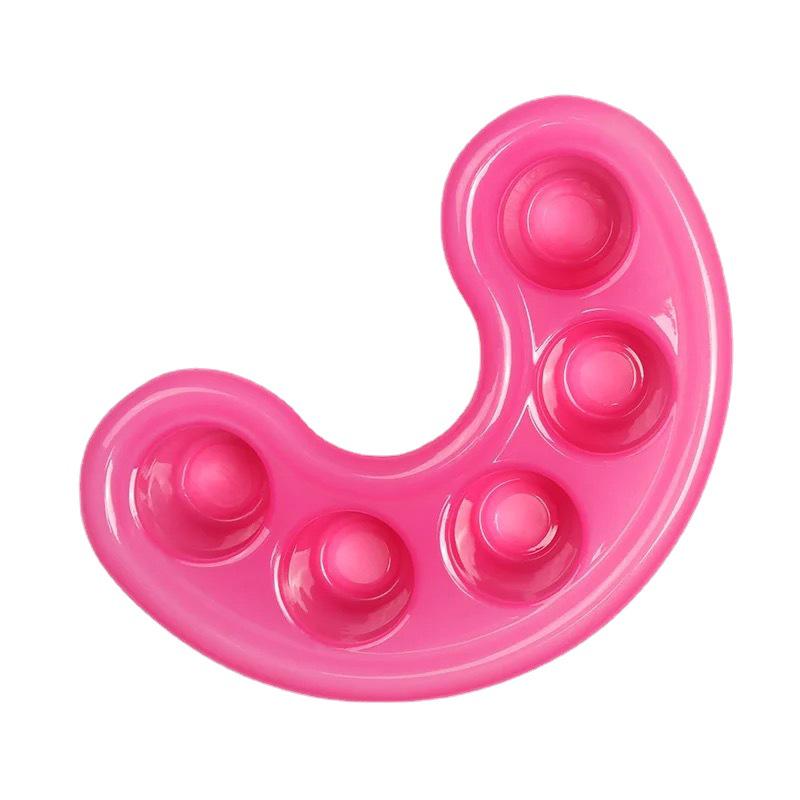 Nail Art 5-Finger Soak Bowl for Manicure, Cuticle Softening, Polish Removal & Callus Care