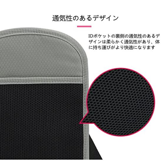 Multifunctional RFID Passport Hanging Passport Skimming Passbook Airline Large Travel Clutch Overseas Ticket Certificate Protective Cover [QIANC]