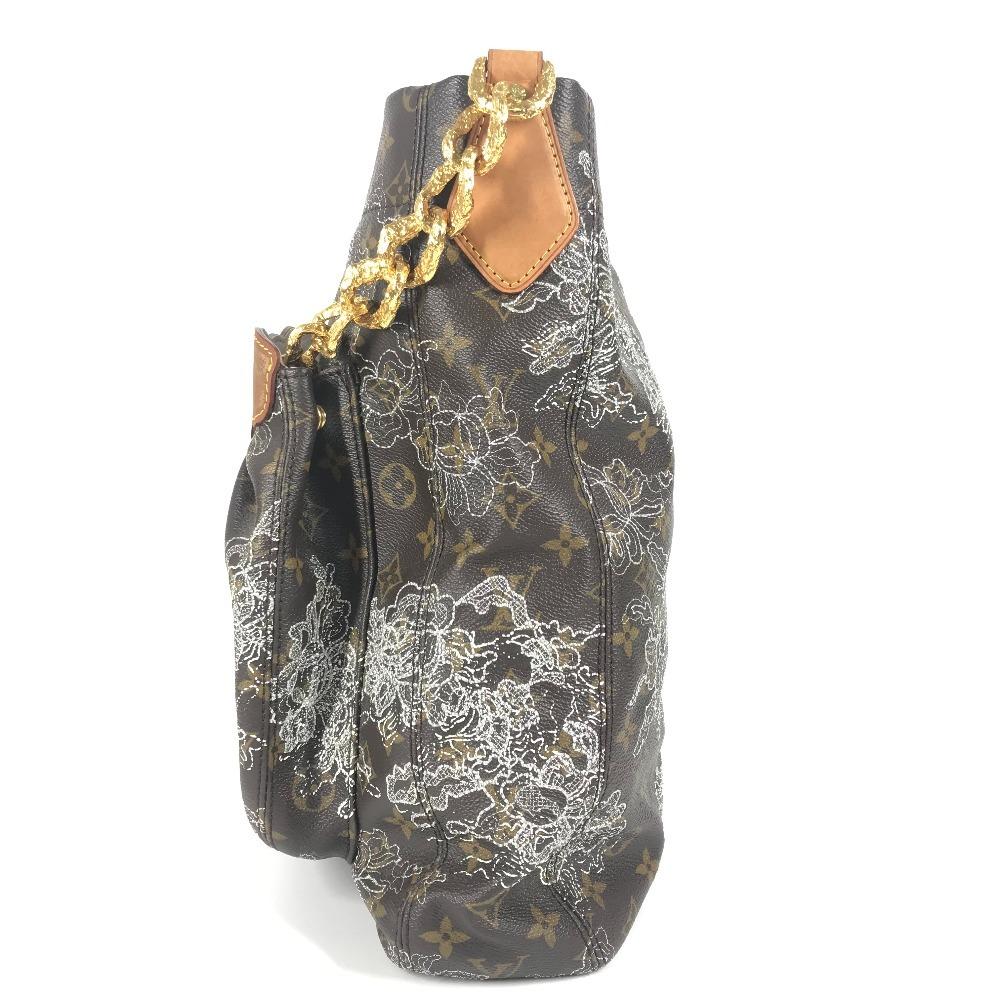 Louis Vuitton M95406 Monogram Dantelle Fersen Shoulder Bag Tote Bag White/Brown