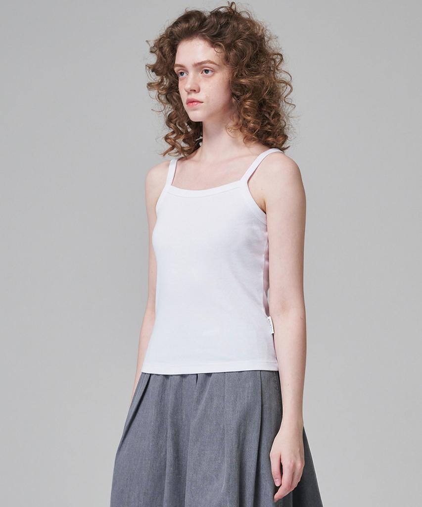 MALOUPE 5209 Sleeveless T-Shirt (White)