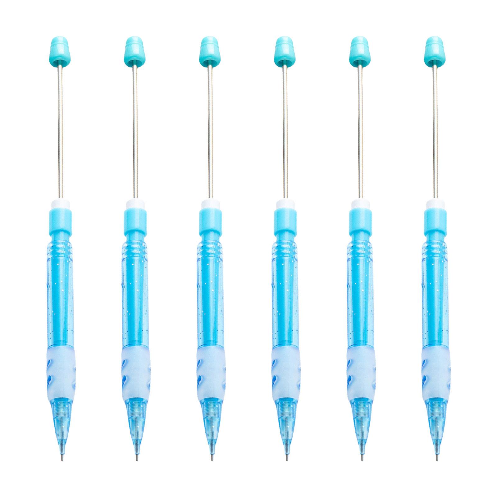 

Набор из 6 механических карандашей с бусинами 0,5 мм, автоматический карандаш для рисования, автоматический карандаш с бусинами для письма и рисования для студентов 8