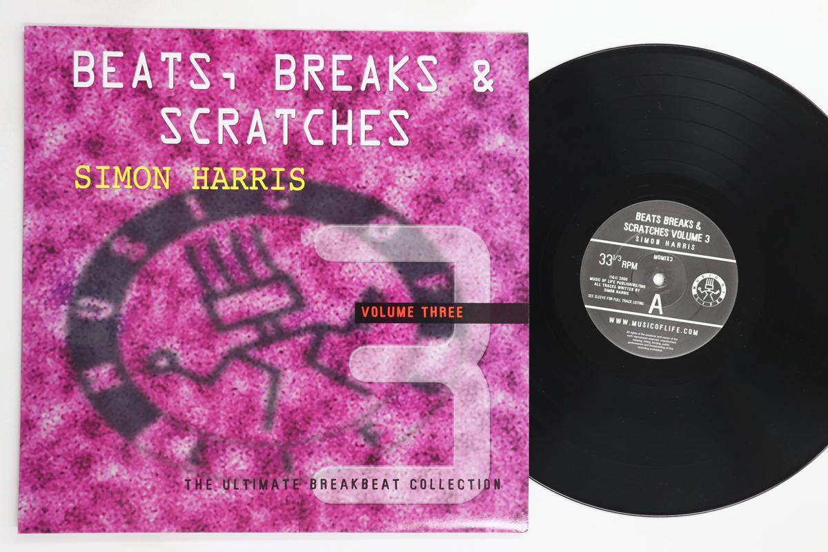 

Виниловая пластинка SIMON HARRIS - Beats, Breaks & Scratches Volume 3 MOMIX3 MUSIC OF LIFE 2000 UK Рэп & Хип-хоп/R&B Б/У