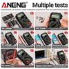 ANENG SZ308 Mini Digital Multimeter Electrician Test Tools AC/DC Votage Current Automatic Tester Capacitance Meter