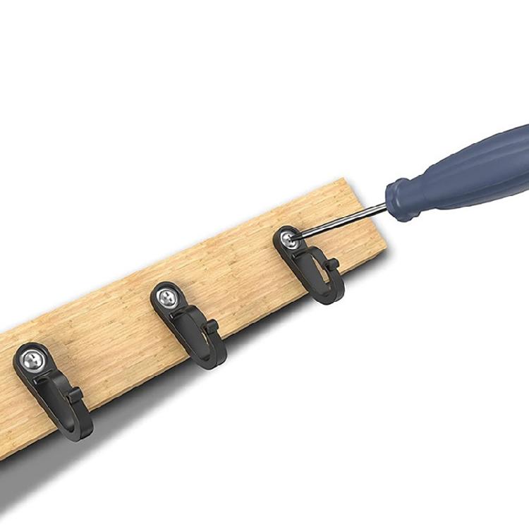 Mehrzweck-Kunststoffhaken Heimzubehör für den Außenbereich Großartig zum Aufhängen von Lichterketten und zum Ordnen von Kabeln