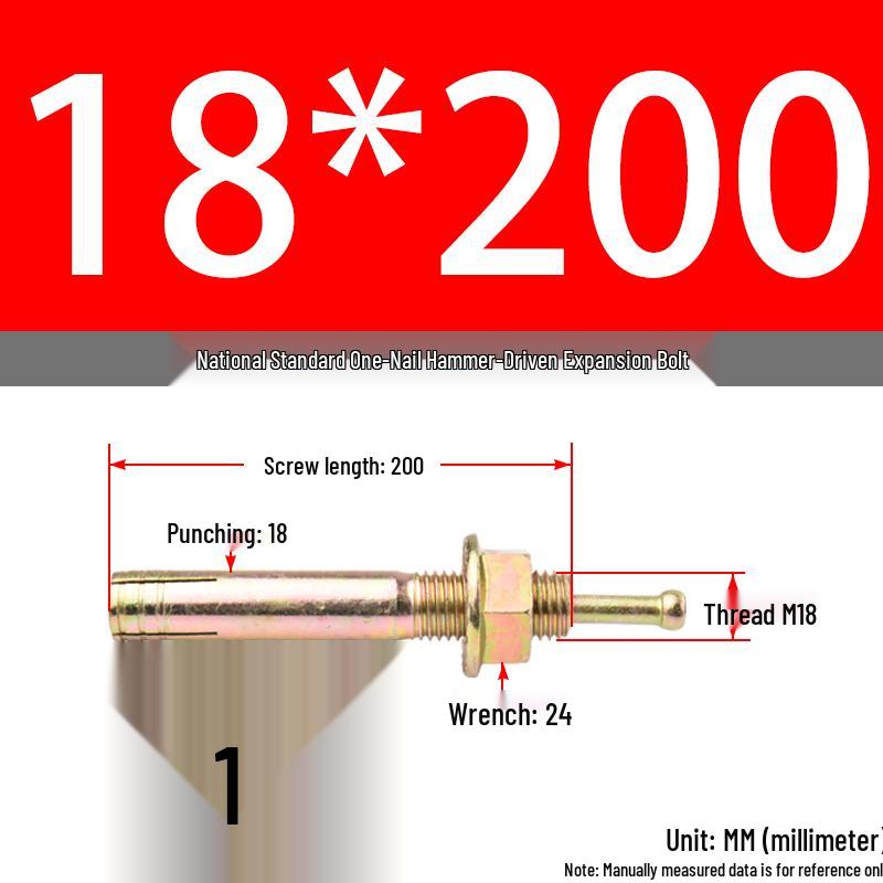 Aluminum Rivet Insert for Gantry Frame with Expansion Bolt and Wall Plug
