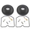 2x For Kawasaki ZZR250 EX250 EX250H GPX250 Carburetor Rebuild Kit Carb Repair