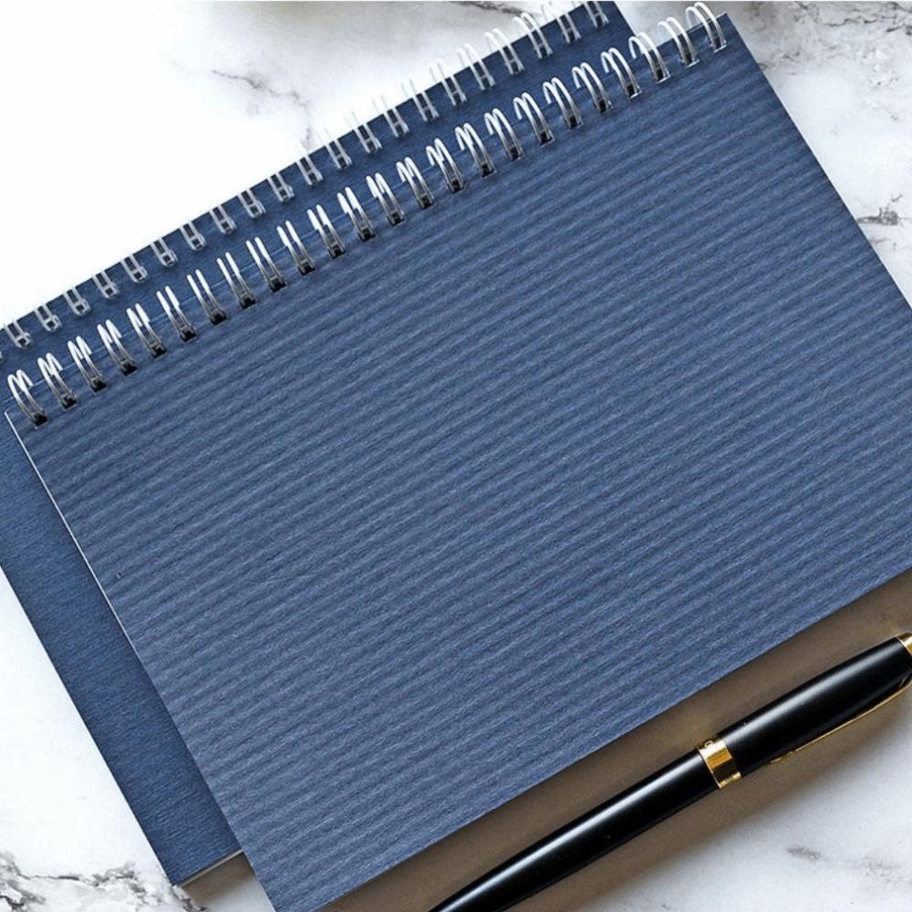 Quaderno con Rilegatura a Spirale a Quadretti Vuoti Pagine a Righe Universali Registro di Inventario Uso Ufficio Domestico