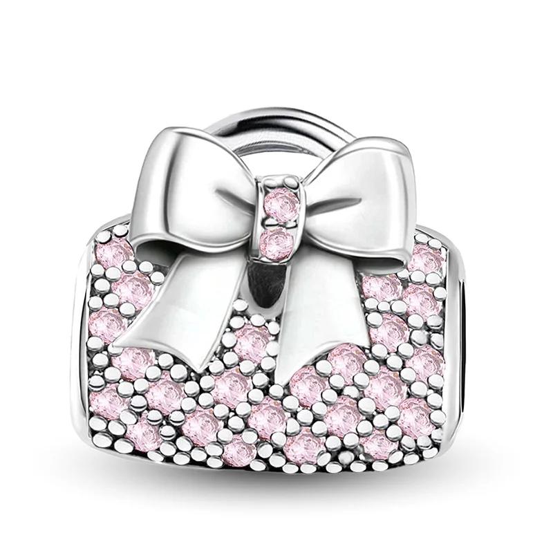 Copper Air Balloon Kitten Girl Red Strawberry Charms Beads Necklace Making Gift Of High Quality Fine Jewelry