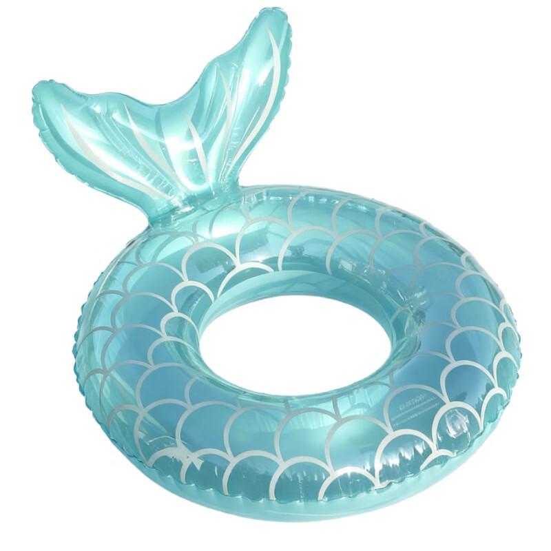 Children s Extra Large Green Tail Swimming Ring