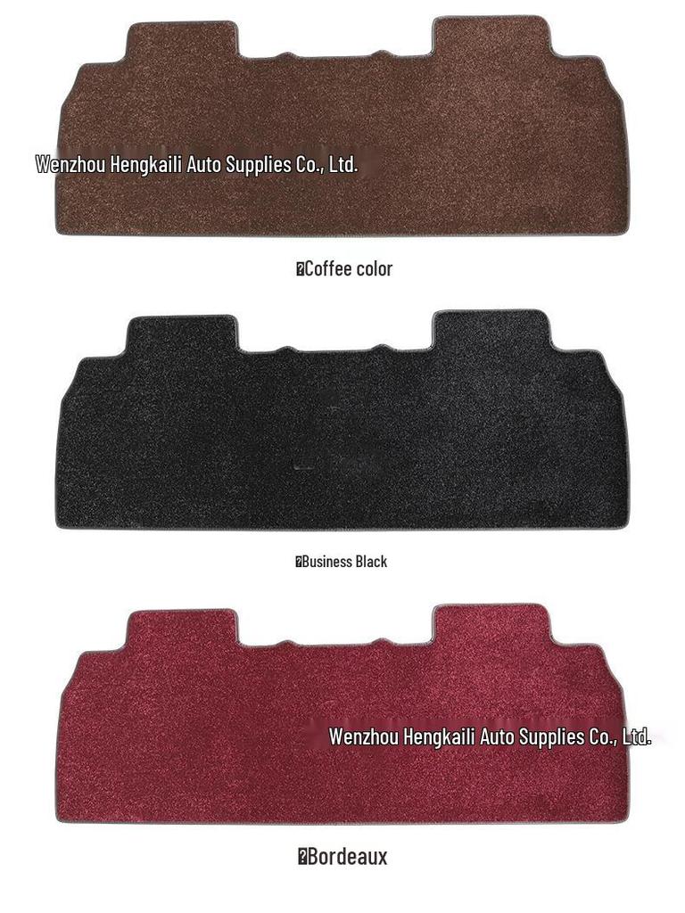 Zeekr 009 Floor Mats, Imitation Cashmere Mid-Row Carpet, Auto Accessories for Commercial Vehicles