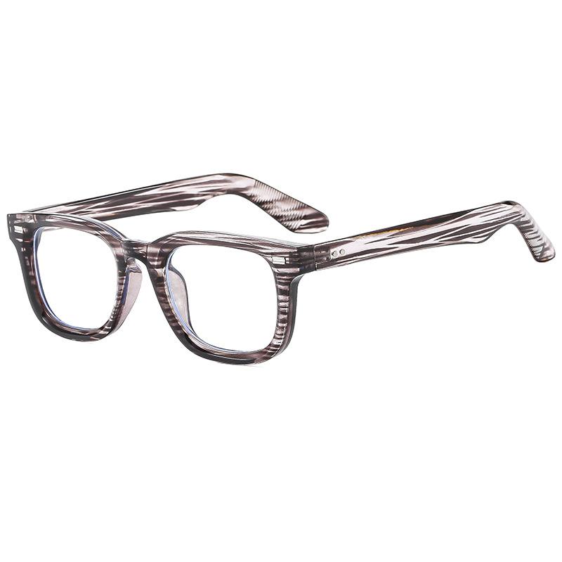 JYL TS Square Glasses Blue Light Blocking Style For Plain Vision Z3755