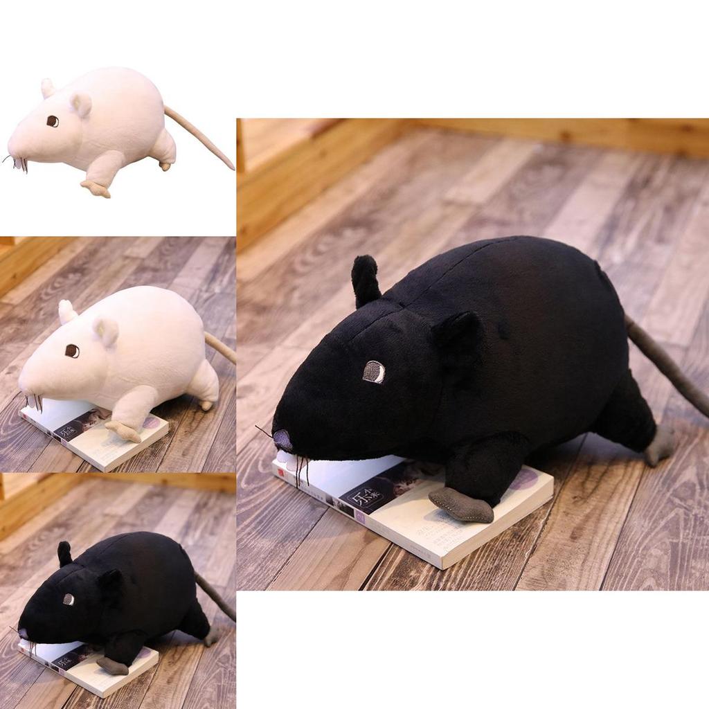 Horror Black Rat Plush Toy For Kids And Adults Alike 20cm Soft And Cuddly Stuffed Doll