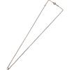 Used Yondoshi 4 Diamond Necklace Gold K10 Diamond Jewelry