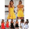 Stylish Women Summer Boho Short Mini Dress For Evening Cocktail And Beach Parties
