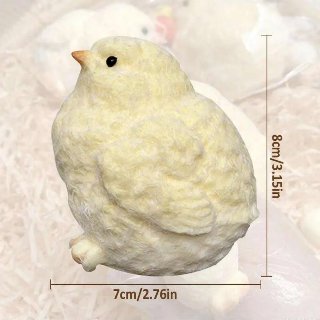 Funny Chick Squishy Toy, Slow Rising Stress Relief Decompression Toy for Office Adults Kids
