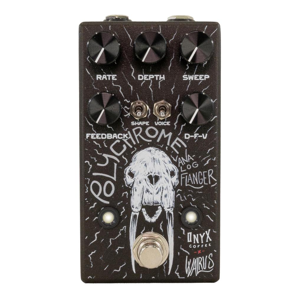 WALRUS AUDIO Polychrome Analog Flanger Flanger Black Friday 2023Limited Onyx Edition WAL-POLY/ONY