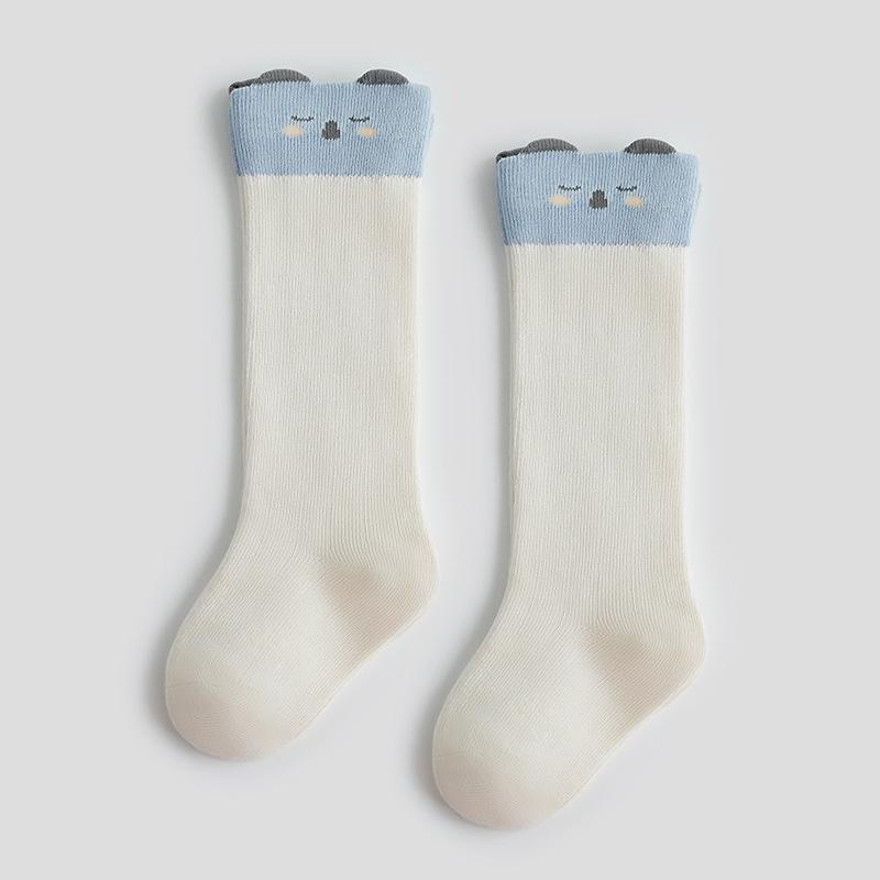 

2025 Newborn Knee-High Cotton Socks: Spring & Autumn Over-the-Knee, Boneless Mid-Calf S 6-12 months (foot length 10-12CM)