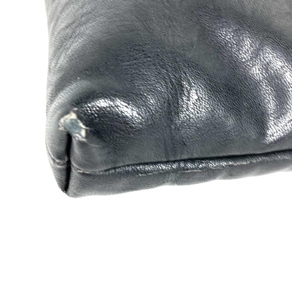 Salvatore Ferragamo logo Bag Crossbody Shoulder Bag Leather Black