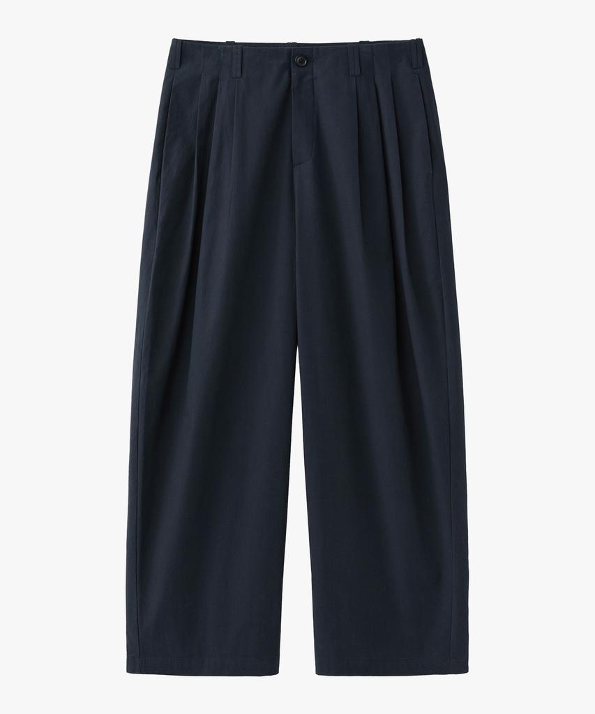 SUARE Comfort Cotton Wide 3 Pants Night Navy