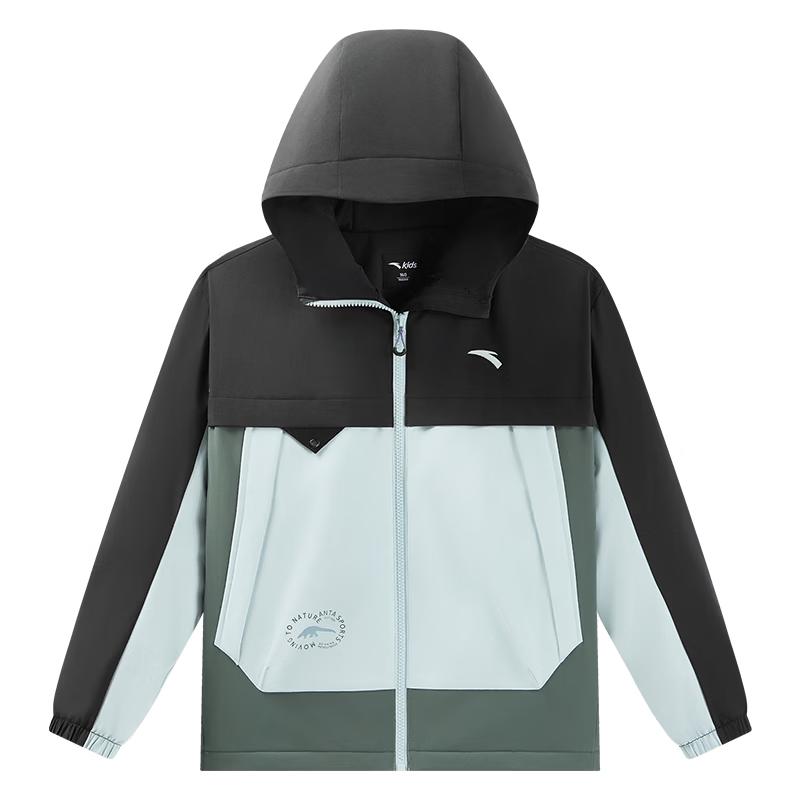 Anta Boys WWF Outdoor Hooded Sports Jacket 140