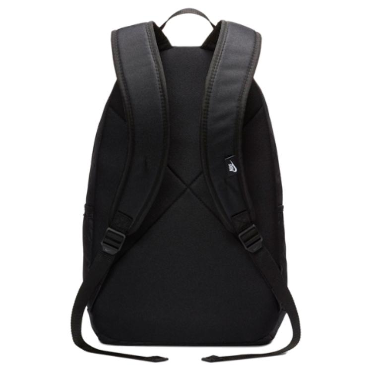 Nike Fashion Casual Solid Color Brand Logo Polyester Backpack Unisex Backpacks Black CK0944-010