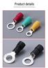 Flame Retardant Insulated Copper O-ring Terminal Lug