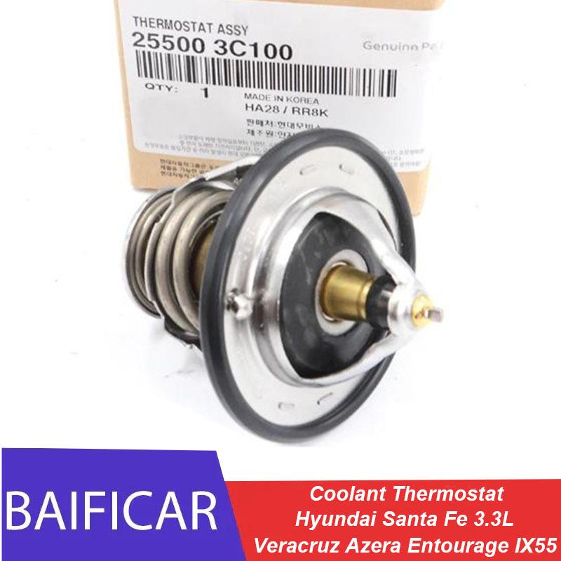 Baificar Brand New  Thermostat 25500-100 25500100 For Hyundai Santa Fe 3.3L Veracruz Azera Entourage IX55