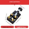 Aluminum Alloy Multi-Functional Bench Vise with Flat-Mouth Pliers for Crafting and Walnut Work