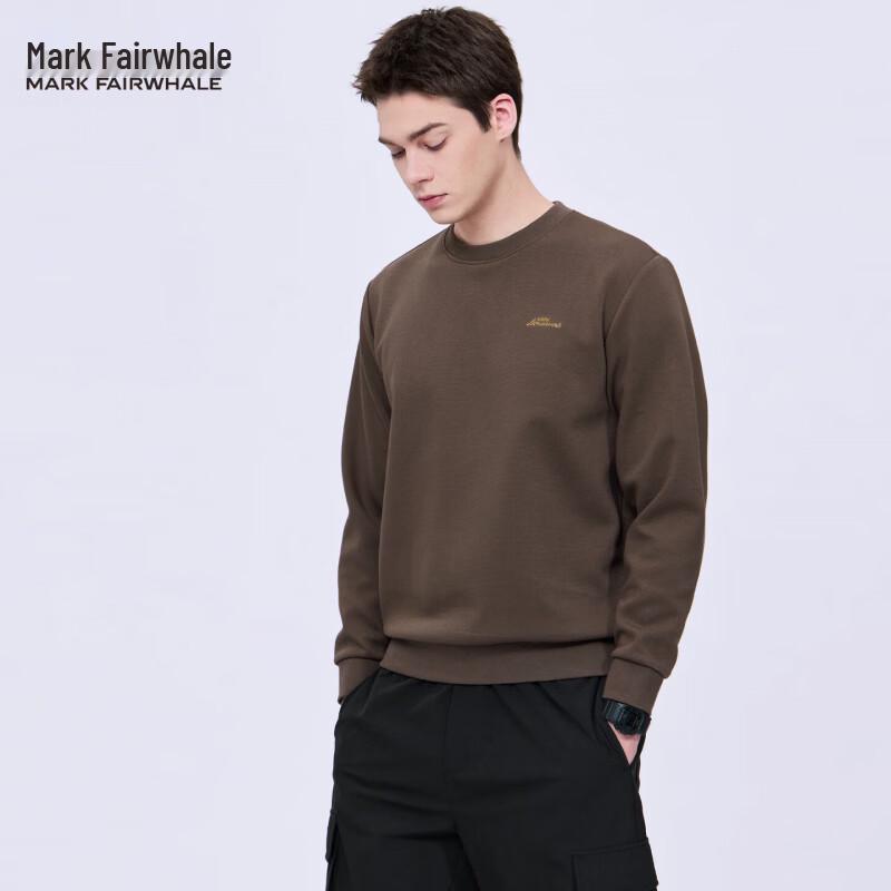 Mark Fairwhale Men's Embroidered Crewneck Sweatshirt