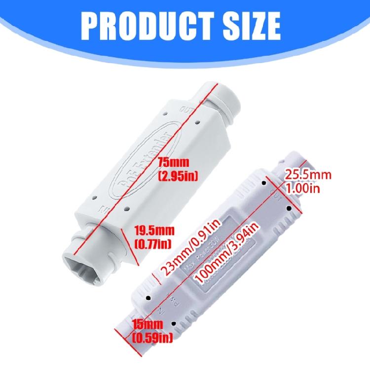 Weatherproof Ethernet Repeaters 48V POE Extender With IP67 Protections For Outdoor Cameras Networking Signal Boosting