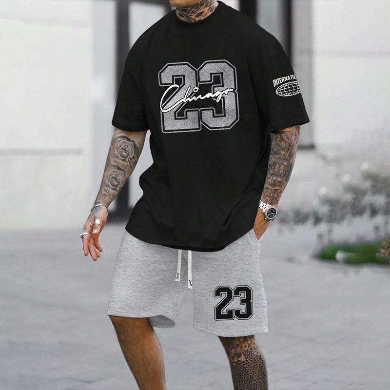 

2024 New Fashion 3D Printed Men s Suit Oversized Clothing Short Sleeve Shorts Suit Men s Sportswear Summer Casual Suit 6XL