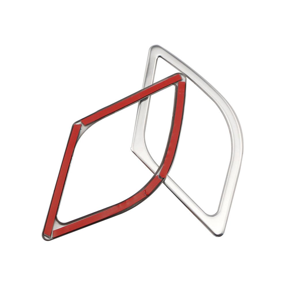 For Hyundai Tucson 2015 - 2018 2019 2020 Front Door Audio Speaker Sticker Cover Stainless Steel Trim Car Styling Accessories