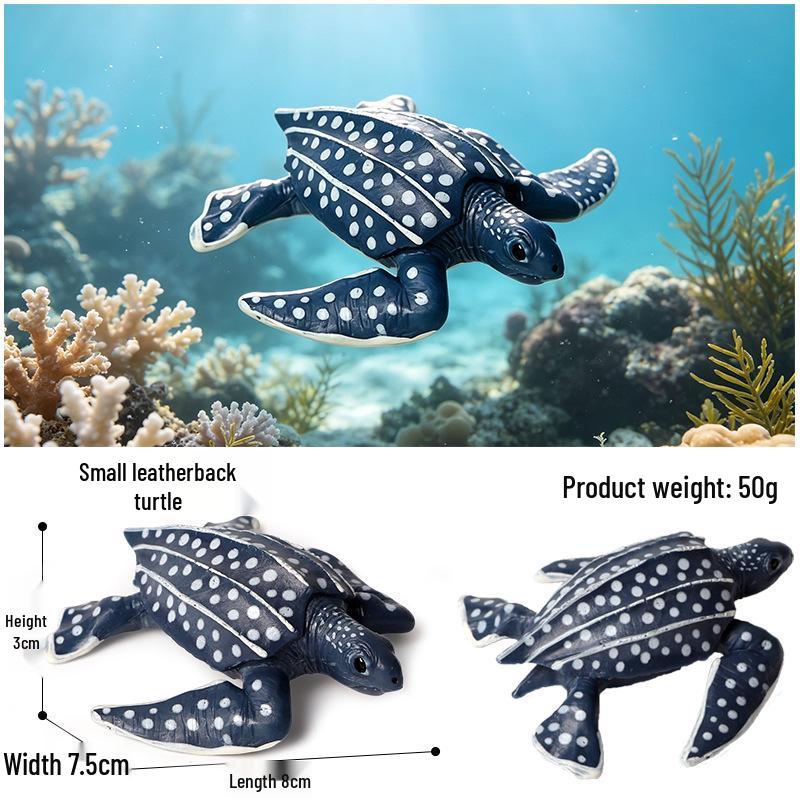 Children's Cognitive Marine Animal Models: Sea Turtle and Tortoise Toys