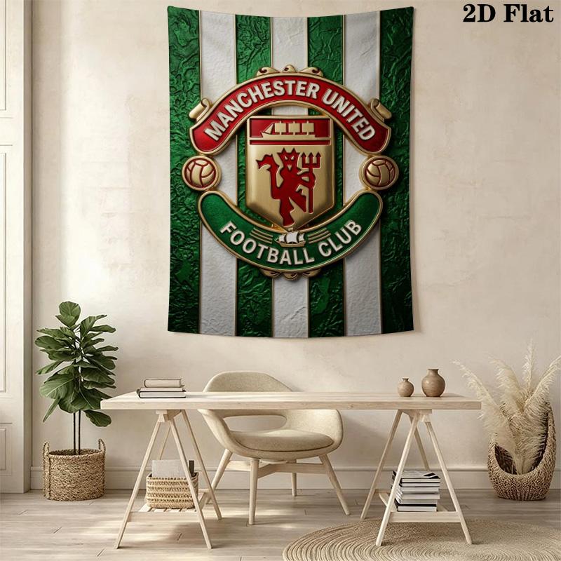Manchester Football Club Crest Threepiece Set 1 Duvet Cover 2 Pillowcase Without Core Bedding Set Duvet Cover And Pillowcase