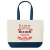 Sac shopping - PLANETEE - Joggeuse Superwoman - Fond bleu - Coton 40x45 cm - Grand format