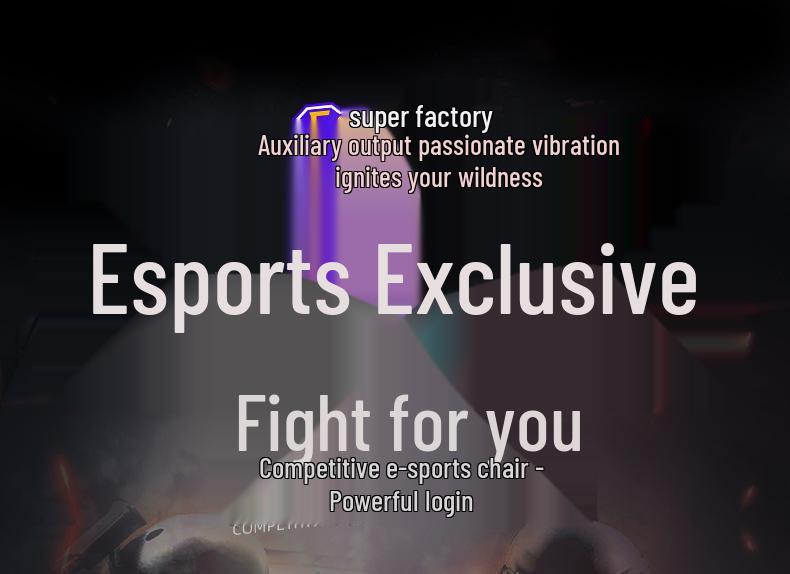 Comfortable Esports & Office Swivel Chair - Ergonomic Design for Long Hours