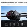 K&F CONCEPT ND Filter Set for DJI Mavic 4 Pro 4 Packs ND8 ND16 ND32 ND64 Neutral Density Light Reduction Filter
