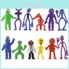 Kolorowy Zestaw Figurek Roblox Rainbow Friends Playtime Dla Dzieci