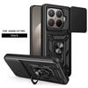 For Xiaomi 15T Pro 5G Case Magnetic Holder Ring Armor Shockproof Cases for Mi 15T 15 T 15TPro Slide Lens Protector Cover