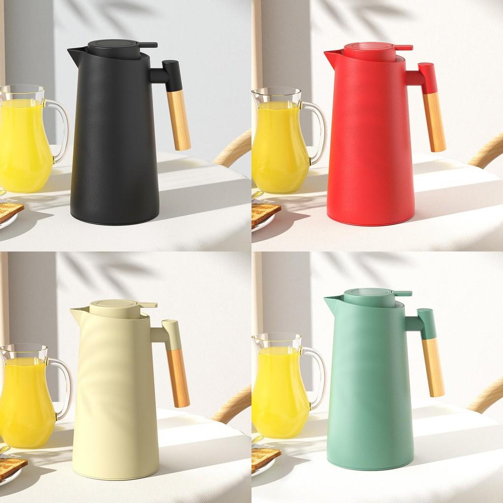 Large Capacity Insulated Water Bottle With Glass Inner For Home Use And Hot Beverage Storage