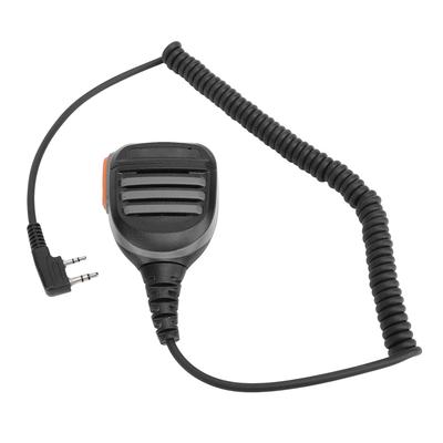 2 Way Radio Speaker Mic IP54 Waterproof Handheld Speaker Microphone with Back Clip for TH D72A TH