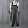 Casual Overalls Women's Summer Clothes Large Size Loose Covering Meat Was Thin Harlan One-piece Pants