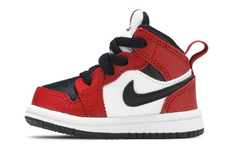 Air Jordan 1 Mid TD 'Chicago Black Toe'